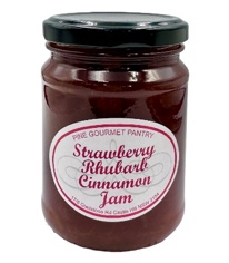 Strawberry Rhubarb Cinnamon Jam
